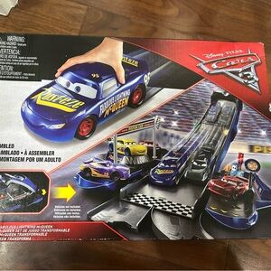 Cars Lightning McQueen Playset - Blue